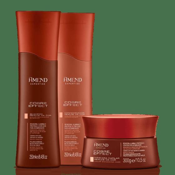 Imagem de Kit Amend Cobre Effect Realce Da Cor Triplo (3 Produtos)