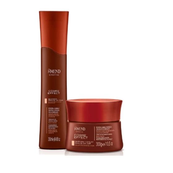 Imagem de Kit Amend Expertise Cobre Effect Shampoo+Máscara