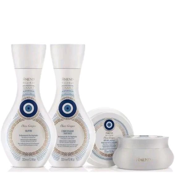 Imagem de Kit Amend Millenar Óleos Gregos Shapoo 300ml + Condicionador 300ml + Máscara 300ml