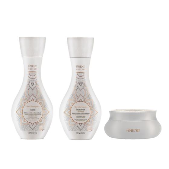 Imagem de Kit Amend Óleos Marroquinos SH 300ml + CD 300ml + Mask 300g