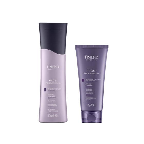 Imagem de Kit Amend Pós Progressiva Cond. 250ml + Creme de Pentear180g