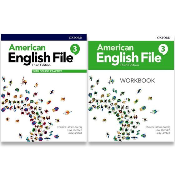 Imagem de Kit American English File 3 - Workbook + Student Book With Online Practice