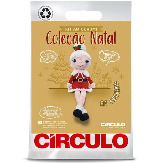 Imagem de Kit Amigurumi Natal 2024 Circulo - Mamãe Noel