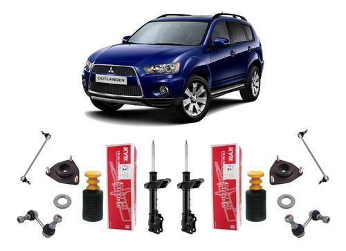 Imagem de Kit Amortecedor Bieleta Dianteira Outlander 2007 2008 2009