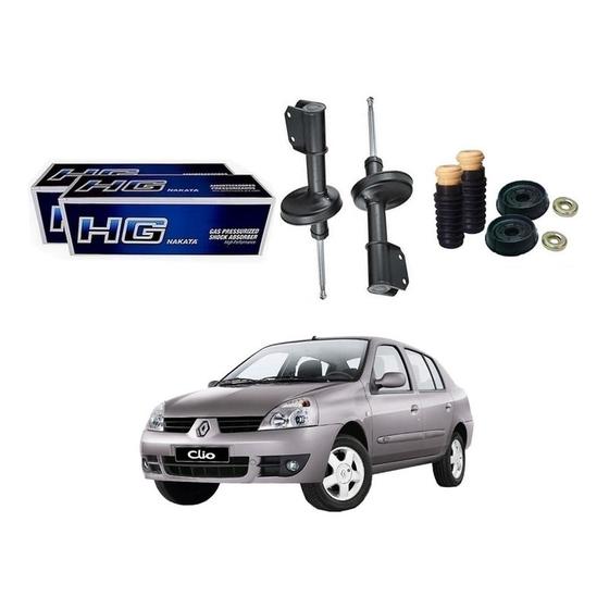 Imagem de Kit Amortecedor Dianteiro Clio Sedan 1.6 2003 A 2007