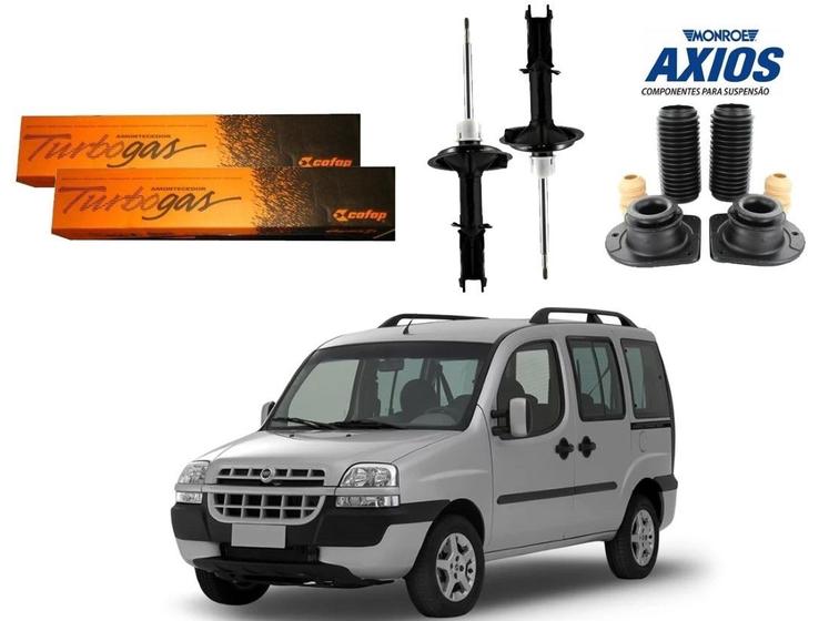 Imagem de Kit amortecedor dianteiro cofap axios original fiat doblo 1.3 2002 a 2006