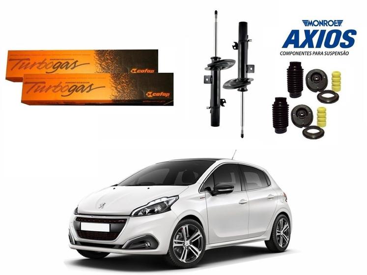 Imagem de Kit amortecedor dianteiro cofap axios original peugeot 208 manual 1.6 2013 a 2019