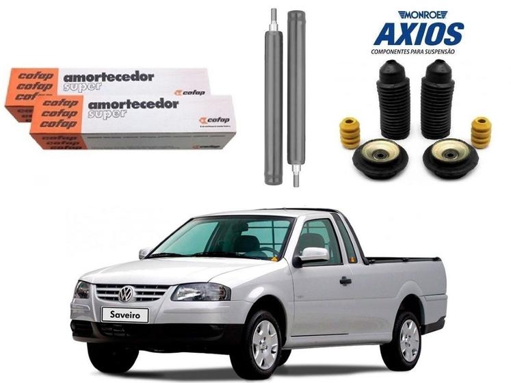 Imagem de Kit amortecedor dianteiro cofap axios original volkswagen saveiro g4 1.6 1.8 2006 a 2009