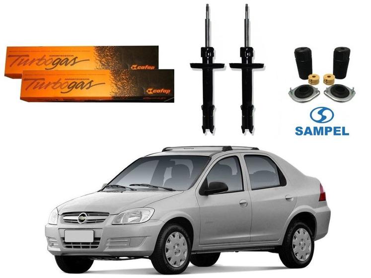 Imagem de Kit amortecedor dianteiro cofap chevrolet prisma 1.4 2007 a 2012