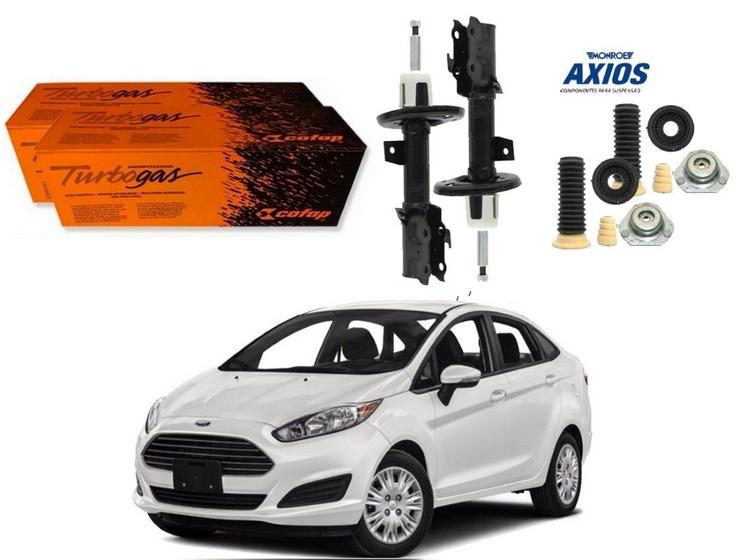 Imagem de Kit amortecedor dianteiro cofap ford new fiesta sedan 1.5 1.6 2014 a 2017