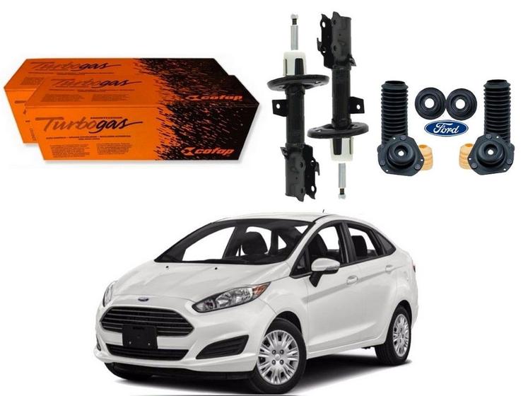 Imagem de Kit amortecedor dianteiro cofap ford new fiesta sedan 1.5 1.6 2014 a 2017