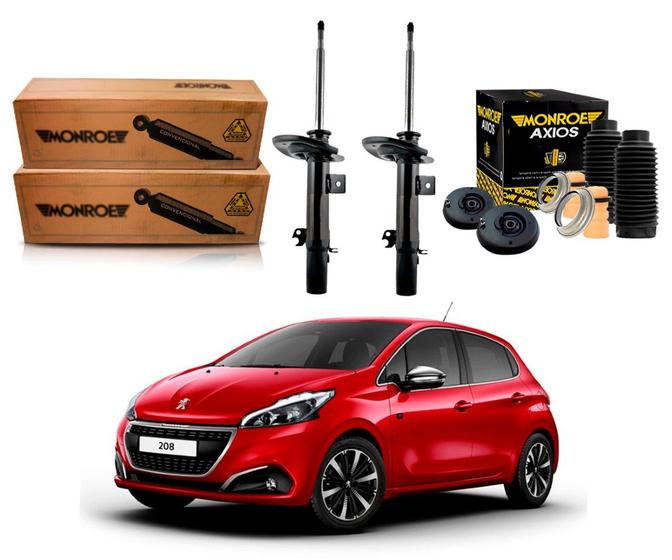 Imagem de Kit amortecedor dianteiro monroe peugeot 208 1.2 automático 2016 a 2020