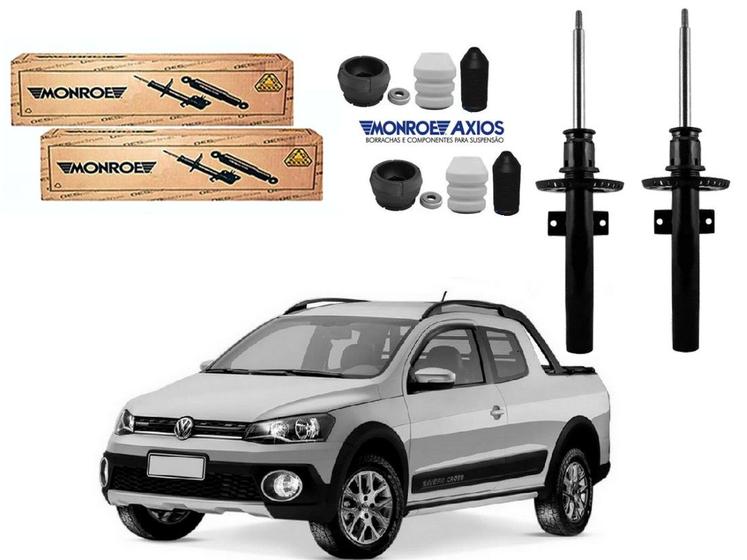 Imagem de Kit amortecedor dianteiro monroe volkswagen saveiro cross 1.6 2014 a 2017