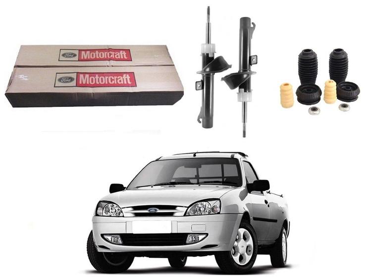 Imagem de Kit amortecedor dianteiro motorcraft ford courier 1.6 2000 a 2012