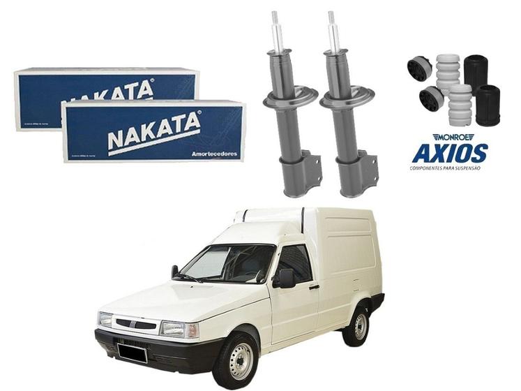 Imagem de Kit amortecedor dianteiro nakata axios original fiat fiorino 1.5 1.6 1998 a 2004