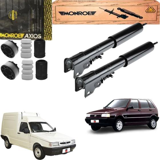Kit Amortecedor Dianteiro Original Monroe Fiorino Uno 1981 + - Monroe Axios Imagem de Kit Amortecedor Dianteiro Original Monroe Fiorino Uno 1981 +
