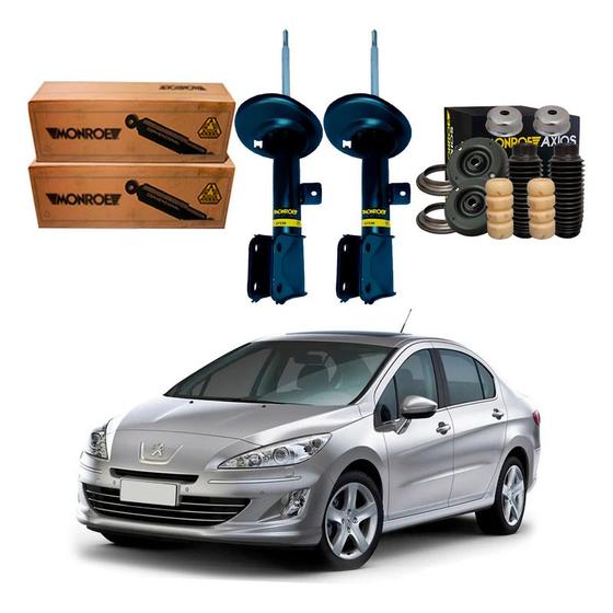 Imagem de Kit Amortecedor Dianteiro Peugeot 408 1.6 2.0 2012 A 2015