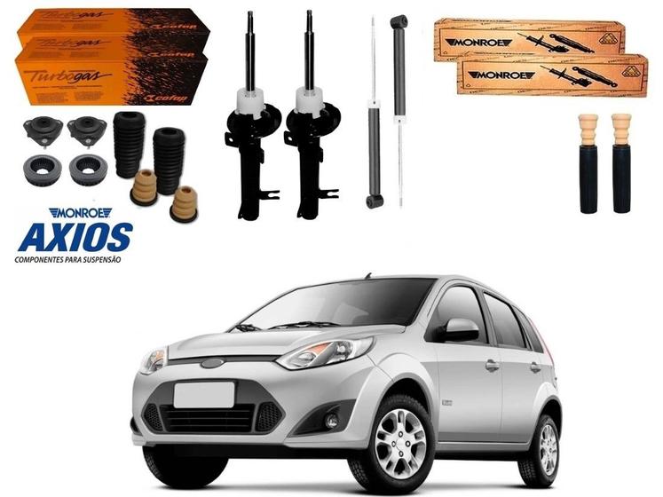 Imagem de Kit amortecedor dianteiro traseiro cofap ford fiesta sedan 1.6 2003 a 2006