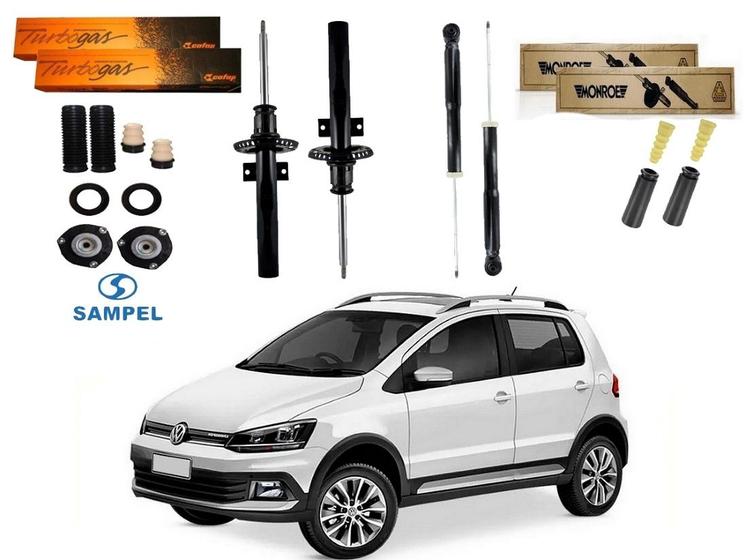 Kit amortecedor dianteiro traseiro cofap volkswagen crossfox 1.6 2015 a 2019 Menor preço em Kit amortecedor dianteiro traseiro cofap volkswagen crossfox 1.6 2015 a 2019