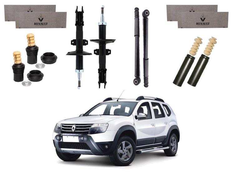 Imagem de Kit amortecedor dianteiro traseiro original renault duster 4x2 1.6 2.0 2012 a 2016