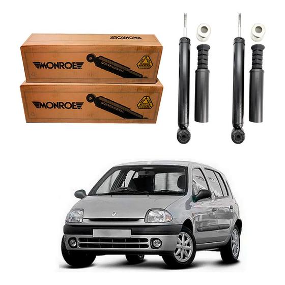 Imagem de Kit Amortecedor Traseiro Clio 1.0 1.6 1998 A 2002