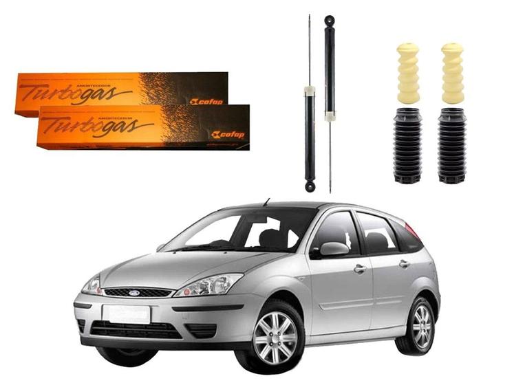 Kit amortecedor traseiro cofap original ford focus 2.0 2000 a 2008 Menor preço em Kit amortecedor traseiro cofap original ford focus 2.0 2000 a 2008
