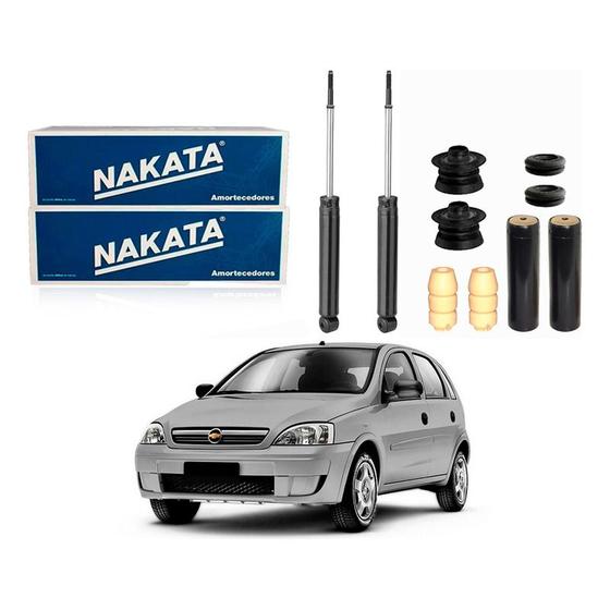 Imagem de Kit Amortecedor Traseiro Corsa Novo 1.4 2007 A 2012