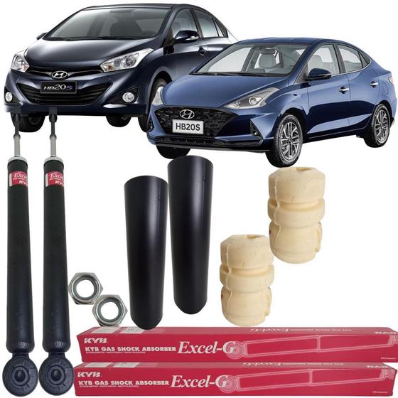 Kit Amortecedor Traseiro HB20 HB20S 2012 a 2023 Kayaba - MARCA ...