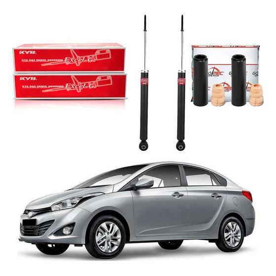 Kit Amortecedor Traseiro Hb20s 1.0 1.6 2013 A 2015 Menor preço em Kit Amortecedor Traseiro Hb20s 1.0 1.6 2013 A 2015