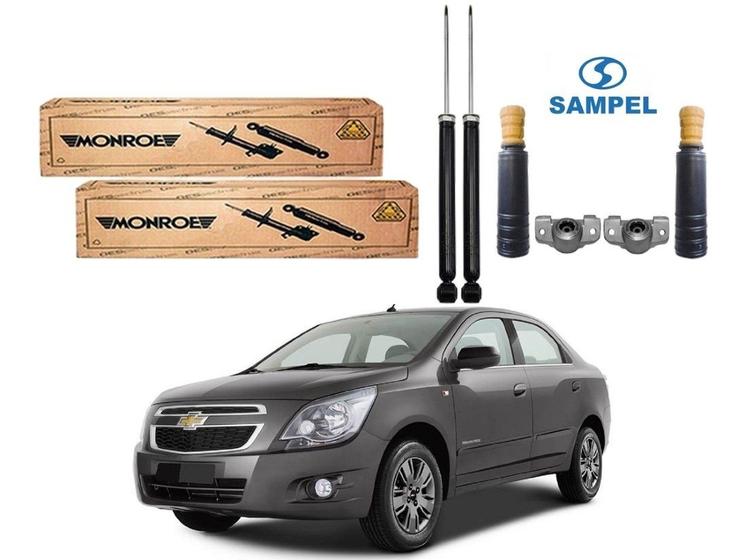 Imagem de Kit amortecedor traseiro monroe chevrolet cobalt 1.4 1.8 2011 a 2015