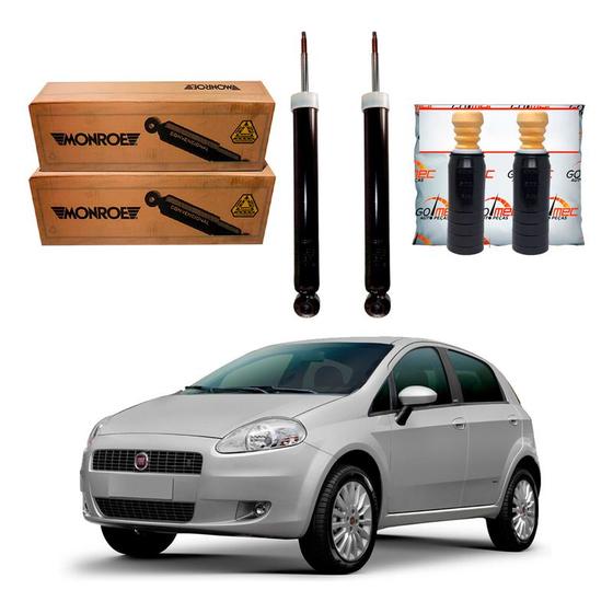 Imagem de Kit Amortecedor Traseiro Monroe Fiat Punto 1.6 2010 A 2012