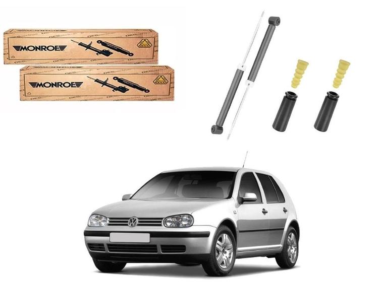 Imagem de Kit amortecedor traseiro monroe original volkswagen golf 1.6 2.0 1998 a 2006