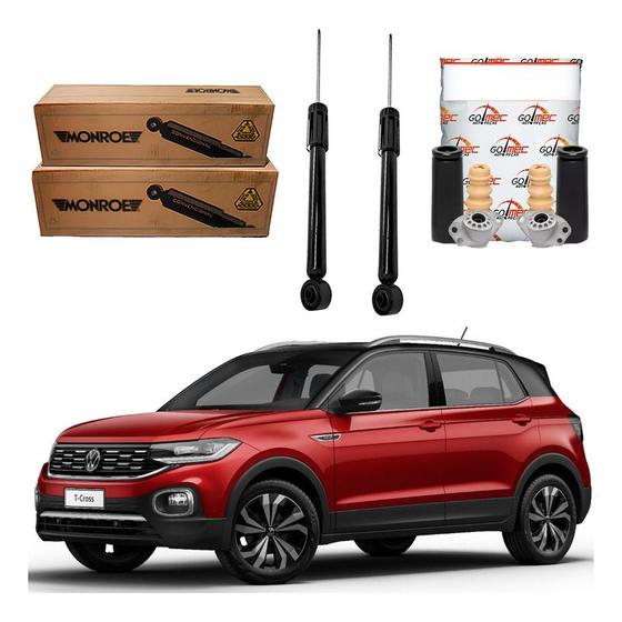 Imagem de Kit Amortecedor Traseiro Monroe T-cross 1.0 Tsi 2019 A 2024