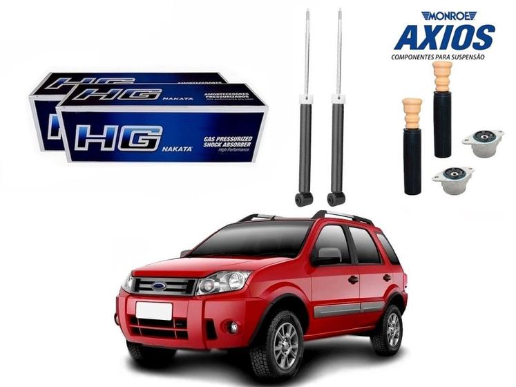 Imagem de Kit amortecedor traseiro nakata original ford ecosport 1.6 2.0 2008 a 2012