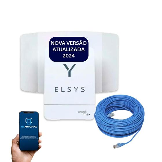 Imagem de Kit amplimax dados e voz + 20 metros cabo rj45