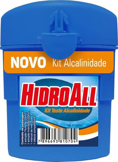 Imagem de Kit Analises Piscina Alcalinidade HidroAll