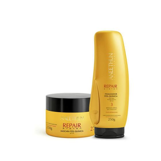 Kit Aneethun Repair Máscara Pós Química E Finalizador Finalizador