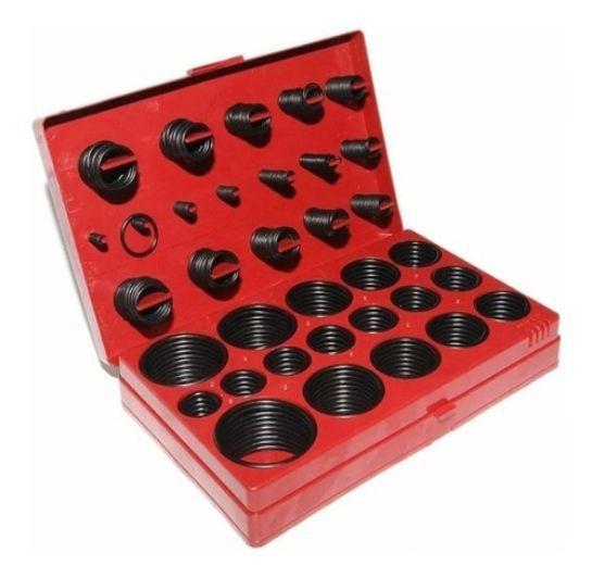 Imagem de Kit Anel Vedaçao O-ring C/ 419 Anéis 34 Medidas Com Medidor