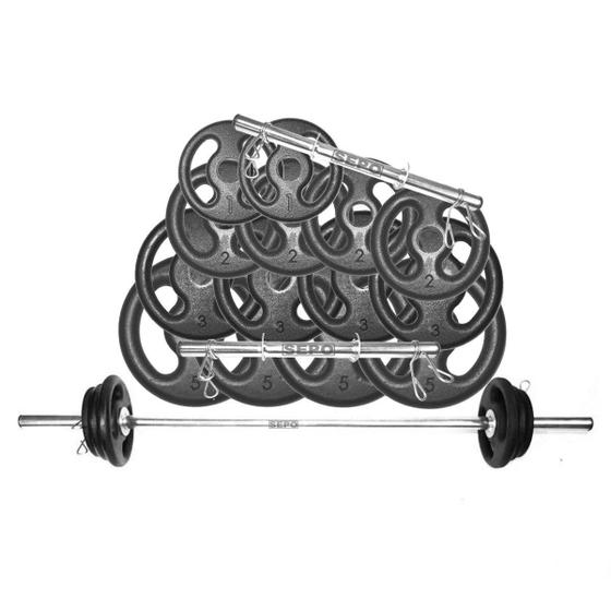Kit Anilhas Musculação 42 Kg + Barras com Presilhas é ruim? Kit Anilhas Musculação 42 Kg + Barras com Presilhas é boa?