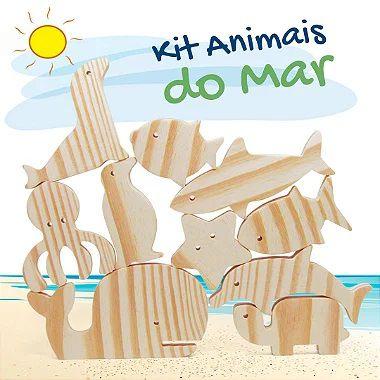 Imagem de Kit Animais do Mar