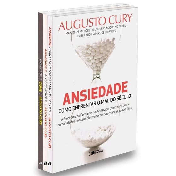 Imagem de Kit Ansiedade - 3 volumes - Augusto Cury