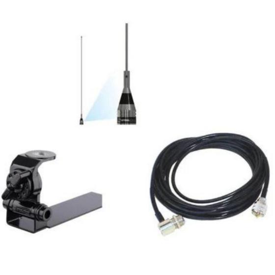 Imagem de Kit Antena Move1/4 Cabo Sup Bi-articulado Caminhonete Ap0186