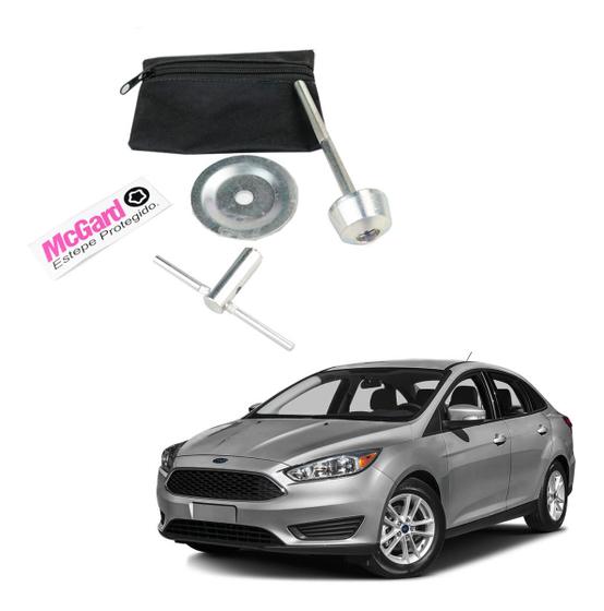 Imagem de Kit Anti Furto para Estepe Mcgard Ford Novo Focus Sedan 2014 em Diante M6 X 80 