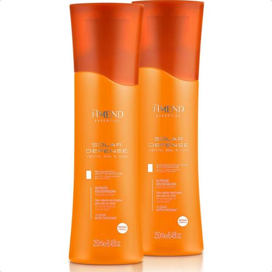 Imagem de Kit Antidanos Amend Expertise Solar Defense II  2 produtos