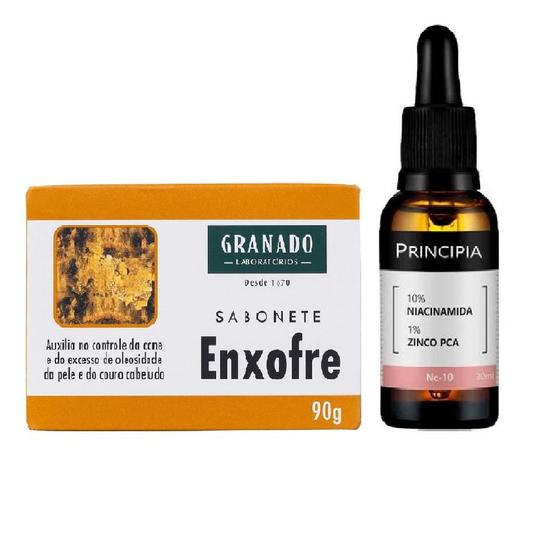 Imagem de Kit Antioleosidade Sérum Principia NC-10 30ml +Sabonete Granado 90g