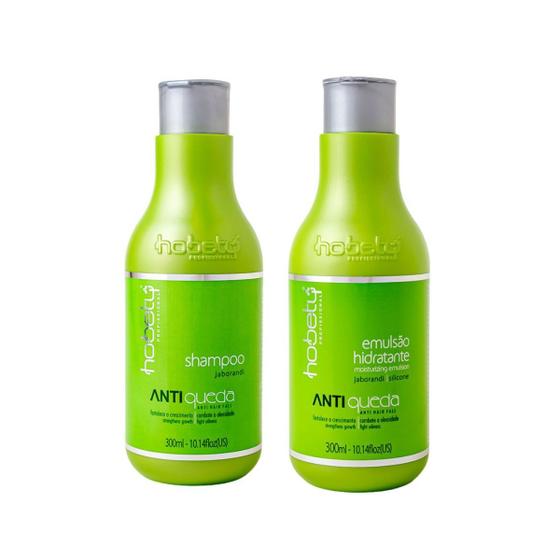 Imagem de Kit Antiqueda Hobety Shampoo 300ml+Emulsão 300ml