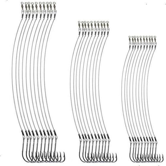 Kit Anzol Encastoado 4330 Flex 6/0-7/0-8/0 Todos C/ 10 Unida - Marine Sports Imagem de Kit Anzol Encastoado 4330 Flex 6/0-7/0-8/0 Todos C/ 10 Unida