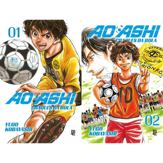 Imagem de Kit Ao Ashi - Volumes 1 e 2 - Mangá Ao Ashi