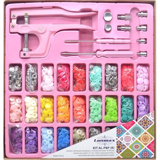Imagem de Kit Aplicador de Botão - Lanmax