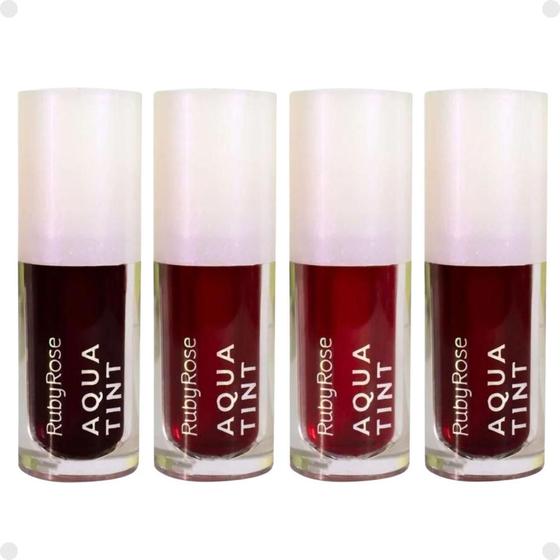 Imagem de Kit Aqua Tint Ruby Rose 5ml Com 4